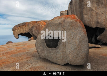 Remarkable Rocks, Kangaroo Island, South Australia Stock Photo