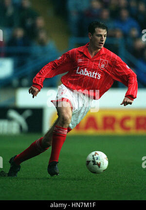 COLIN COOPER NOTTINGHAM FOREST FC 10 January 1994 Stock Photo