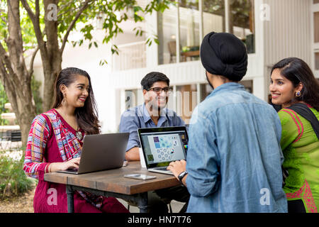 Indian Ethnicity Drinking Cafe Break Coffee Tea Concept Stock Photo