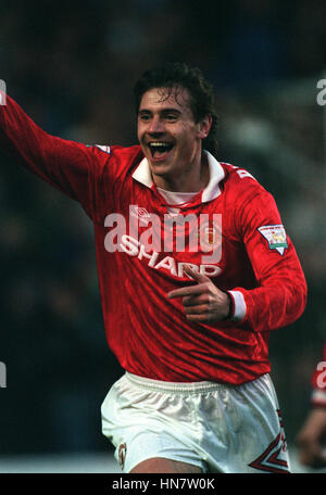ANDREI KANCHELSKIS MANCHESTER UNITED FC 28 April 1994 Stock Photo