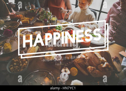 Happiness Mirthful Holiday Thankfulness Traditional Stock Photo