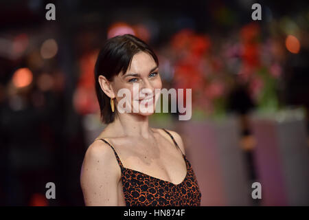 Berlin, Germany. 09th Feb, 2017. Christiane Paul at the opening gala of the 67th Berlinale film festival at which the nominated film 'Django' will be premiered in Berlin, Germany, 09 February 2017. Photo: Britta Pedersen/dpa-Zentralbild/dpa/Alamy Live News Stock Photo