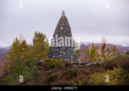Purchase Cairn on the Royal Balmoral Estate near Ballater, Aberdeenshire, Scotland, UK Stock Photo