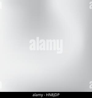 Abstract white and gray background subtle chrome texture Stock Vector