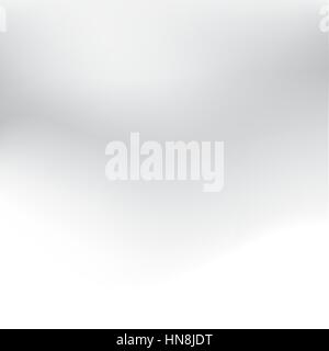 Abstract white and gray background subtle chrome texture Stock Vector