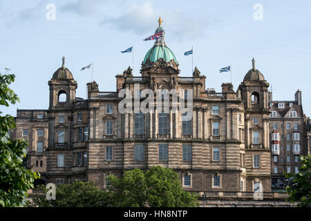 UK, Scotland, Edinburgh - Old College is a building of the University of Edinburgh, Scotland's capitol city. It is located on South Bridge, and presen Stock Photo