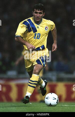 GHEORGHE HAGI ROMANIA & BARCELONA FC 28 February 1996 Stock Photo - Alamy