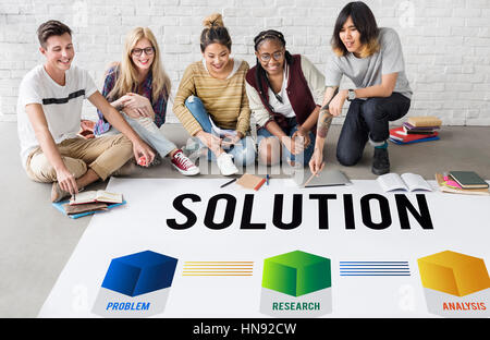 Planning Goals Strategy Solution Startup Stock Photo