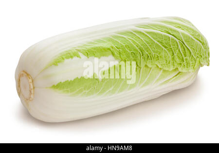 chinese cabbage isolated Stock Photo