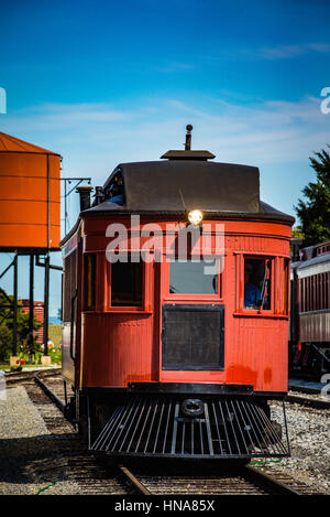 Strasburg, PA. historic railroad museum and tourist site. Stock Photo