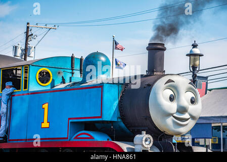 Strasburg, PA. historic railroad museum and tourist site. Stock Photo