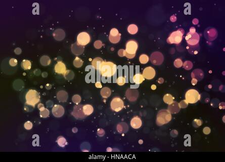 Abstract Vintage Holiday Background bokeh effect. Vector EPS 10 illustration. Stock Vector