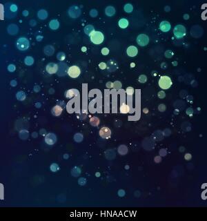 Abstract Vintage Holiday Background bokeh effect. Vector EPS 10 illustration. Stock Vector