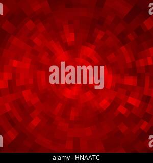 Abstract background made of shiny mosaic pattern. Disco style. For design party flyer, leaflet and nightclub poster. Red color Stock Vector
