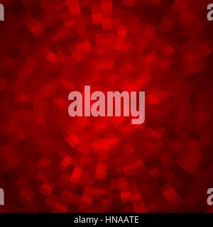 Abstract background made of shiny mosaic pattern. Disco style. For design party flyer, leaflet and nightclub poster. Red color Stock Vector