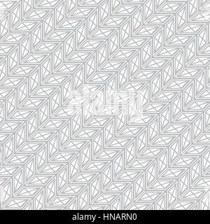 Seamless pattern. Stylish texture in the form of diagonal steps. Repeated geometric shapes. Parallelograms, triangles. Monochrome. Backdrop. Web. Vect Stock Vector