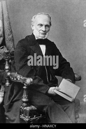 RUDOLF CLAUSIUS GERMAN PHYSICIST AND MATHEMATICIAN (1882) Stock Photo
