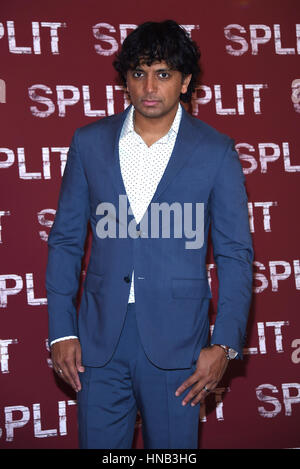 'Split' photocall in Milan  Featuring: M. Night Shyamalan Where: Milan, Italy When: 11 Jan 2017 Credit: IPA/WENN.com  **Only available for publication in UK, USA, Germany, Austria, Switzerland** Stock Photo