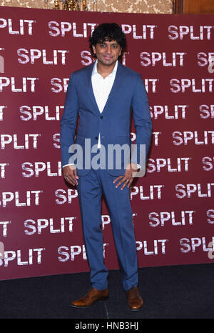 'Split' photocall in Milan  Featuring: M. Night Shyamalan Where: Milan, Italy When: 11 Jan 2017 Credit: IPA/WENN.com  **Only available for publication in UK, USA, Germany, Austria, Switzerland** Stock Photo