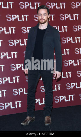 'Split' photocall in Milan  Featuring: James McAvoy Where: Milan, Italy When: 11 Jan 2017 Credit: IPA/WENN.com  **Only available for publication in UK, USA, Germany, Austria, Switzerland** Stock Photo