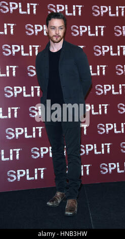 'Split' photocall in Milan  Featuring: James McAvoy Where: Milan, Italy When: 11 Jan 2017 Credit: IPA/WENN.com  **Only available for publication in UK, USA, Germany, Austria, Switzerland** Stock Photo