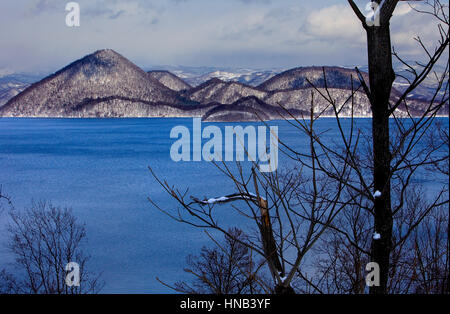 Lake Toya,Shikotsu-Toya National Park,Hokkaido,Japan Stock Photo