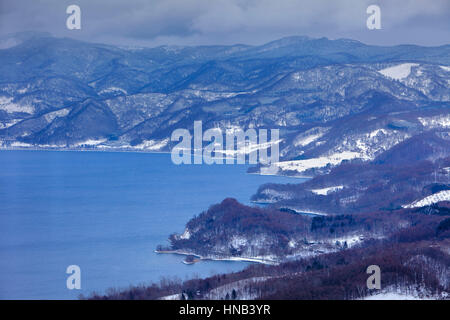 Lake Toya,Shikotsu-Toya National Park,Hokkaido,Japan Stock Photo