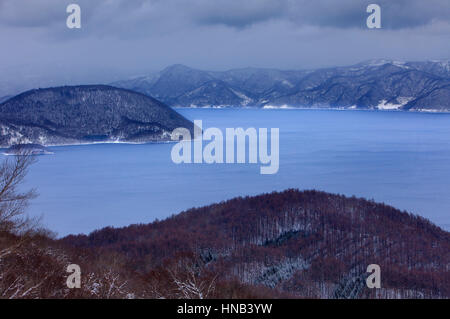 Lake Toya,Shikotsu-Toya National Park,Hokkaido,Japan Stock Photo