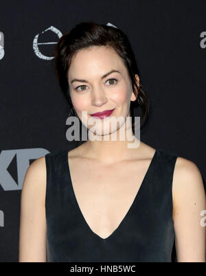 Britt Lower attending the premiere of 'Taboo' at the Directors Guild of