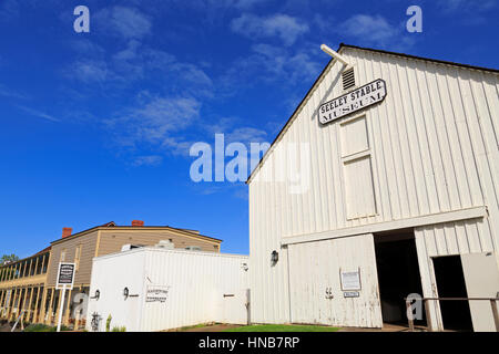 Seeley Stable, Old Town Sate Historic Park, San Diego, California, USA Stock Photo