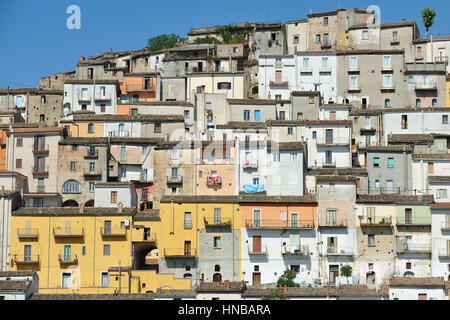 Village of Calitri, Italy, Campania, Avellino, Irpinia district Stock Photo