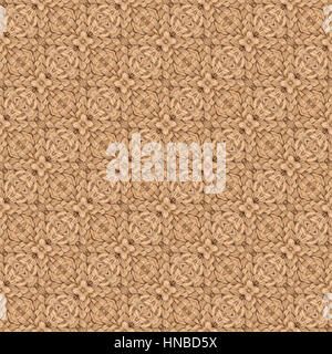 Sandy Brown Doormat Seamless Pattern Stock Photo