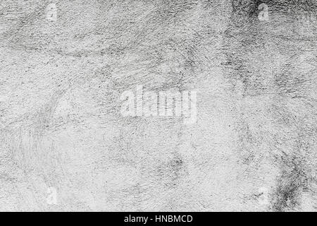 closeup of a rustic off-white plastered wall Stock Photo