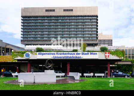 Wien, Vienna, Allgemeines Krankenhaus (AKH), General Hospital, 09., Wien, Austria Stock Photo