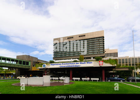 Wien, Vienna, Allgemeines Krankenhaus (AKH), General Hospital, 09., Wien, Austria Stock Photo