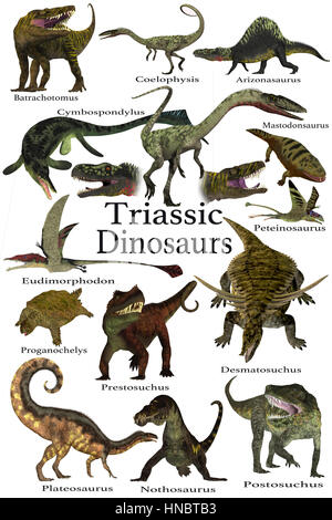 Aquatic Dinosaurs - A collection of various marine reptile dinosaurs ...