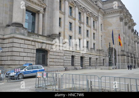 Berlin, Germany. 11th February 2017. German presidental election 2017 will be held on 12 February in the Reichstag Building in Berlin. Credit: Markku Rainer Peltonen/Alamy Live News Stock Photo