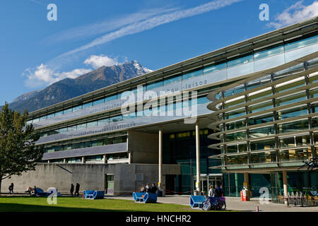 University, Innsbruck, Inn Valley, Tyrol, Austria Stock Photo