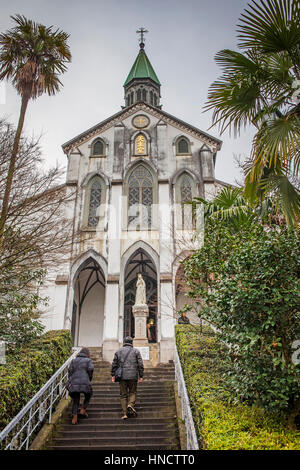 Oura Church, Nagasaki, Japan. Stock Photo