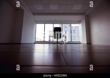 Chair and table in empty modern office Stock Photo