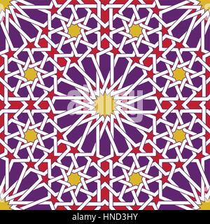 Islamic geometric seamless pattern Stock Vector