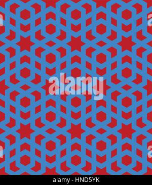 Islamic geometric seamless pattern Stock Vector