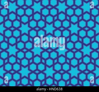 Islamic geometric seamless pattern Stock Vector