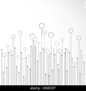 Technology and science background Stock Vector