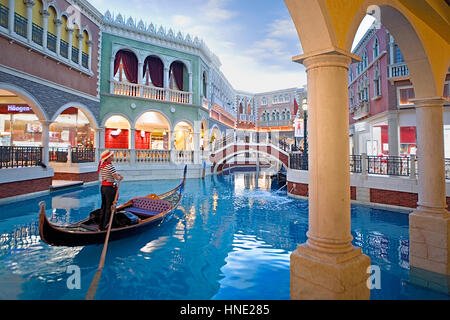 Venetian hotel & casino, Taipa island,Macau,China Stock Photo