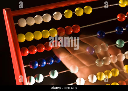 Rechenbrett - abacus Stock Photo