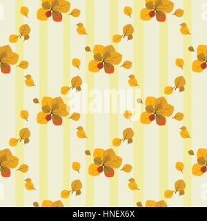leaves. seamless pattern. children s illustration. is used to print, website, smartphone, design, textiles ceramics fabrics prints postcards packaging Stock Vector