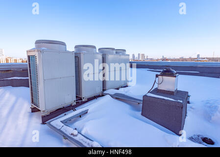 Air conditioning system. Stock Photo