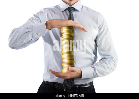 Earn and preserve Stock Photo