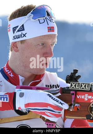 Johannes Thingnes Bø Of, Norway. , . During Zeroing Ahead Of Men's 4 X ...